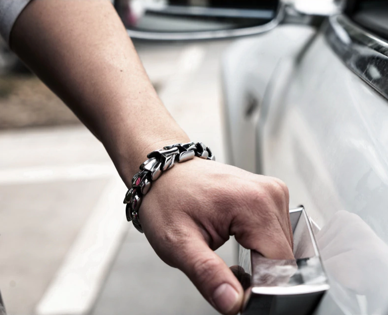 Bracelet en acier