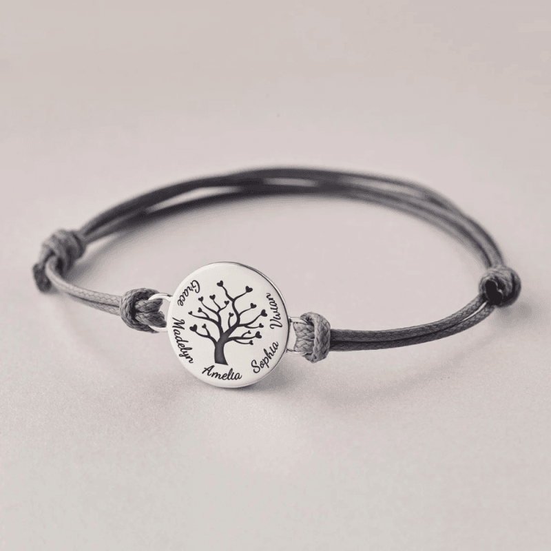 Bracelet Manchette Acier Arbre De Vie - 1001 Bijoux Avec écrin