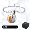 BRACELET CHAINE GOURMETTE PHOTO PERSONNALISEE