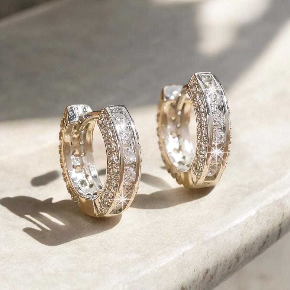 Boucle d’Oreille Créole Luxe argent