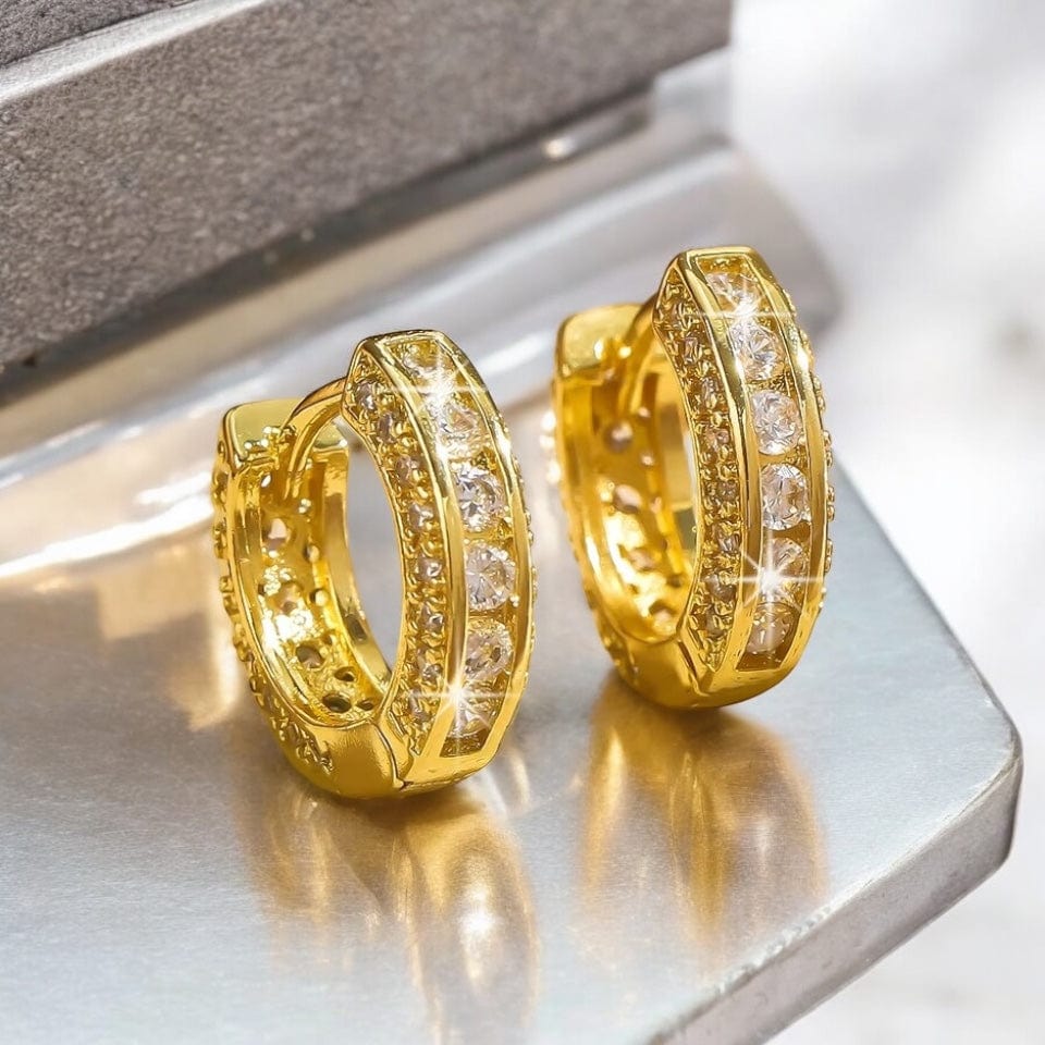 Boucle d’Oreille Créole Luxe or