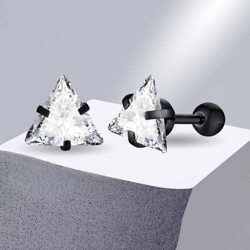 Boucle oreille diamant luxe pour homme