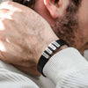 BRACELET CUIR PERSONNALISABLE ET GRAVABLE