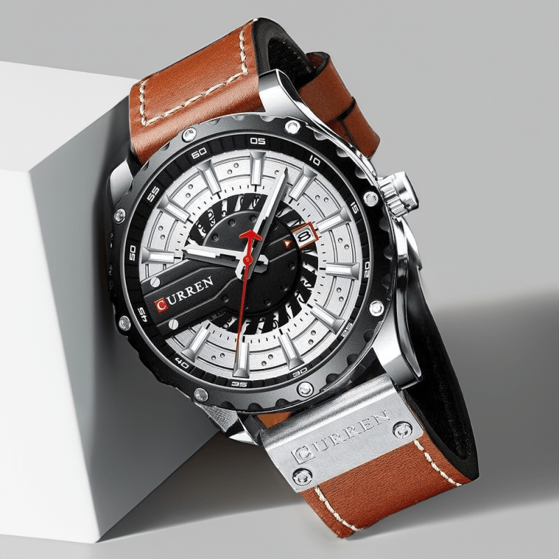 Montre Quartz Bracelet Cuir