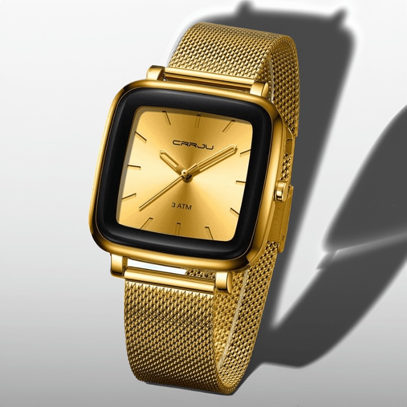 Montre Or Cadran Carré or