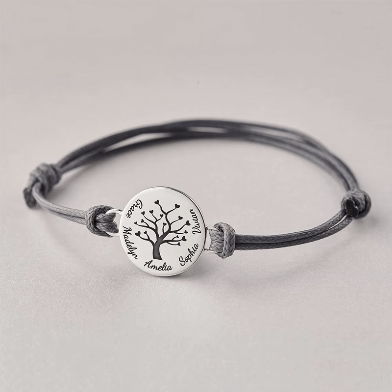 Bracelet arbre de vie personnalisé