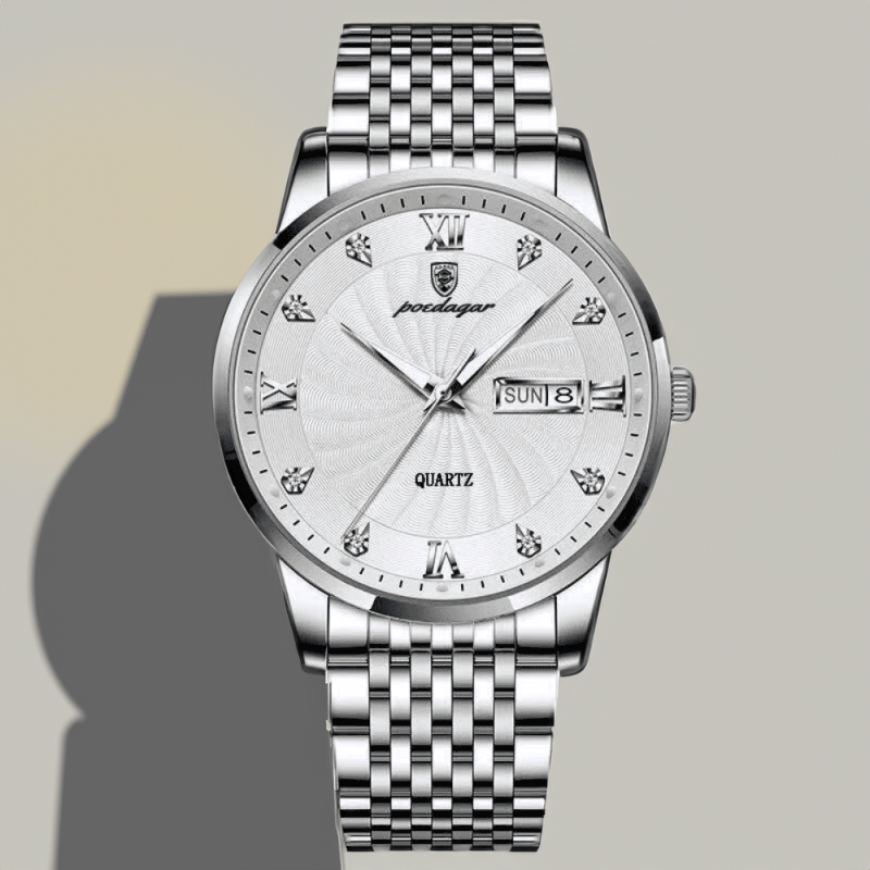 Montre Quartz Analogique Luxe