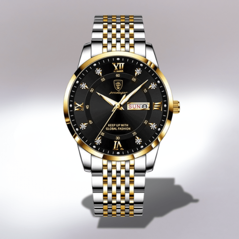 Montre Quartz Analogique Luxe