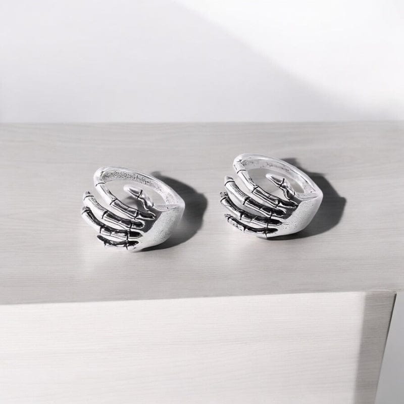 Boucles d'oreilles clip homme ear cuff paire sans perçage