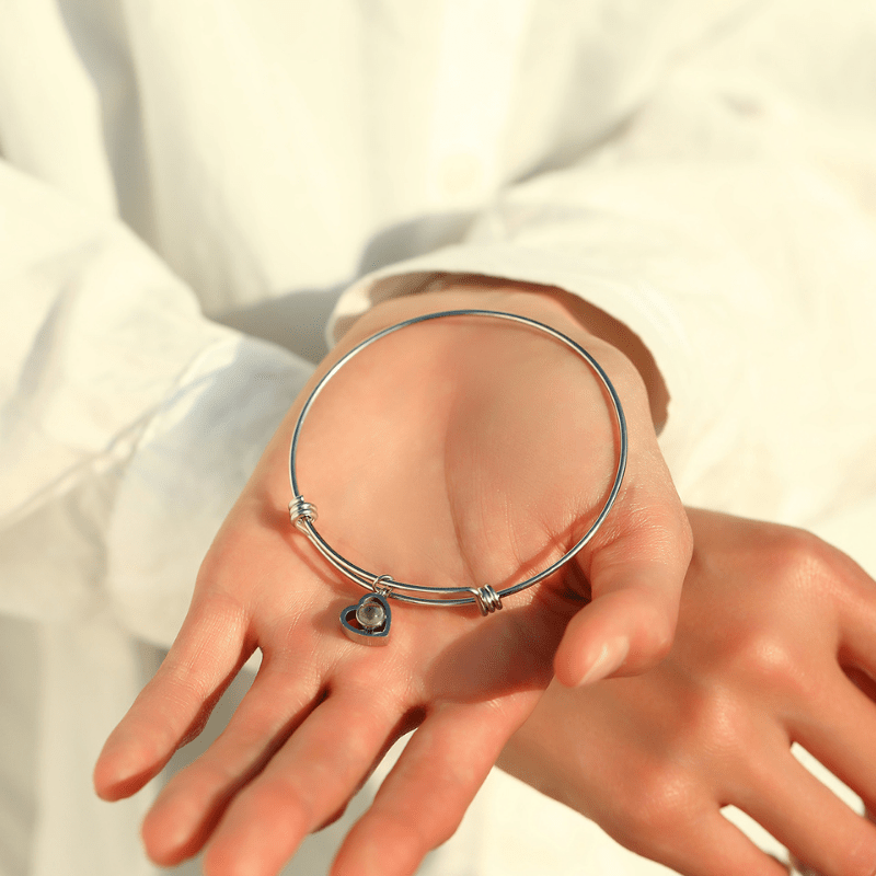 Bracelet Projection Photo Coeur