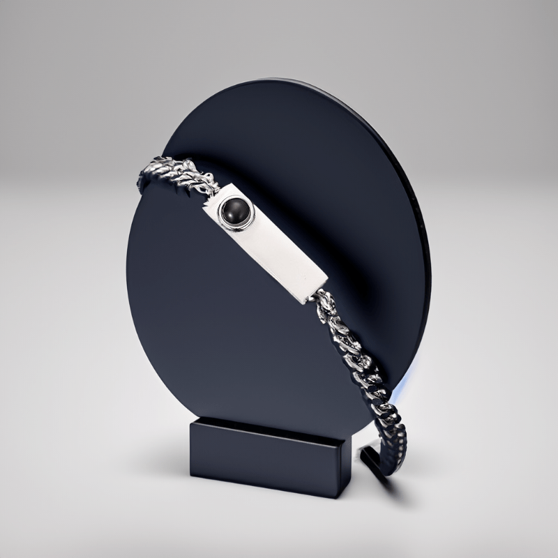 Bracelet Personnalisé avec Photo Projection