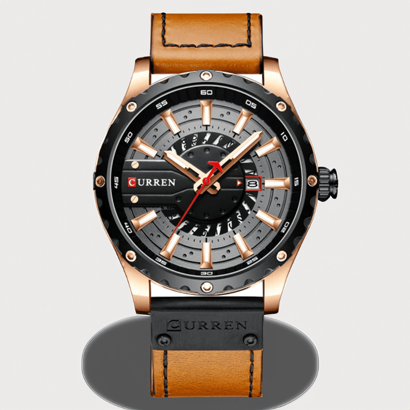 Montre Quartz Bracelet Cuir