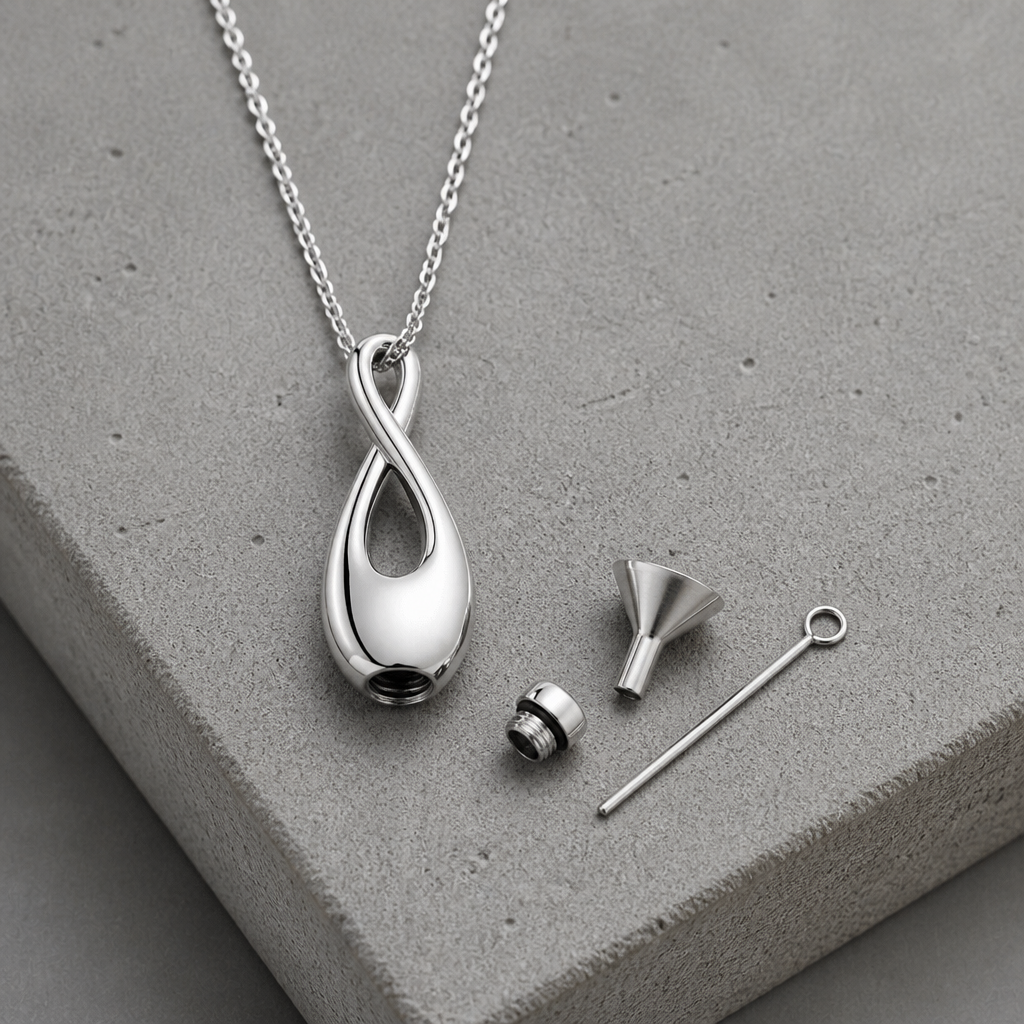 pendentif urne funéraire et son entonoir