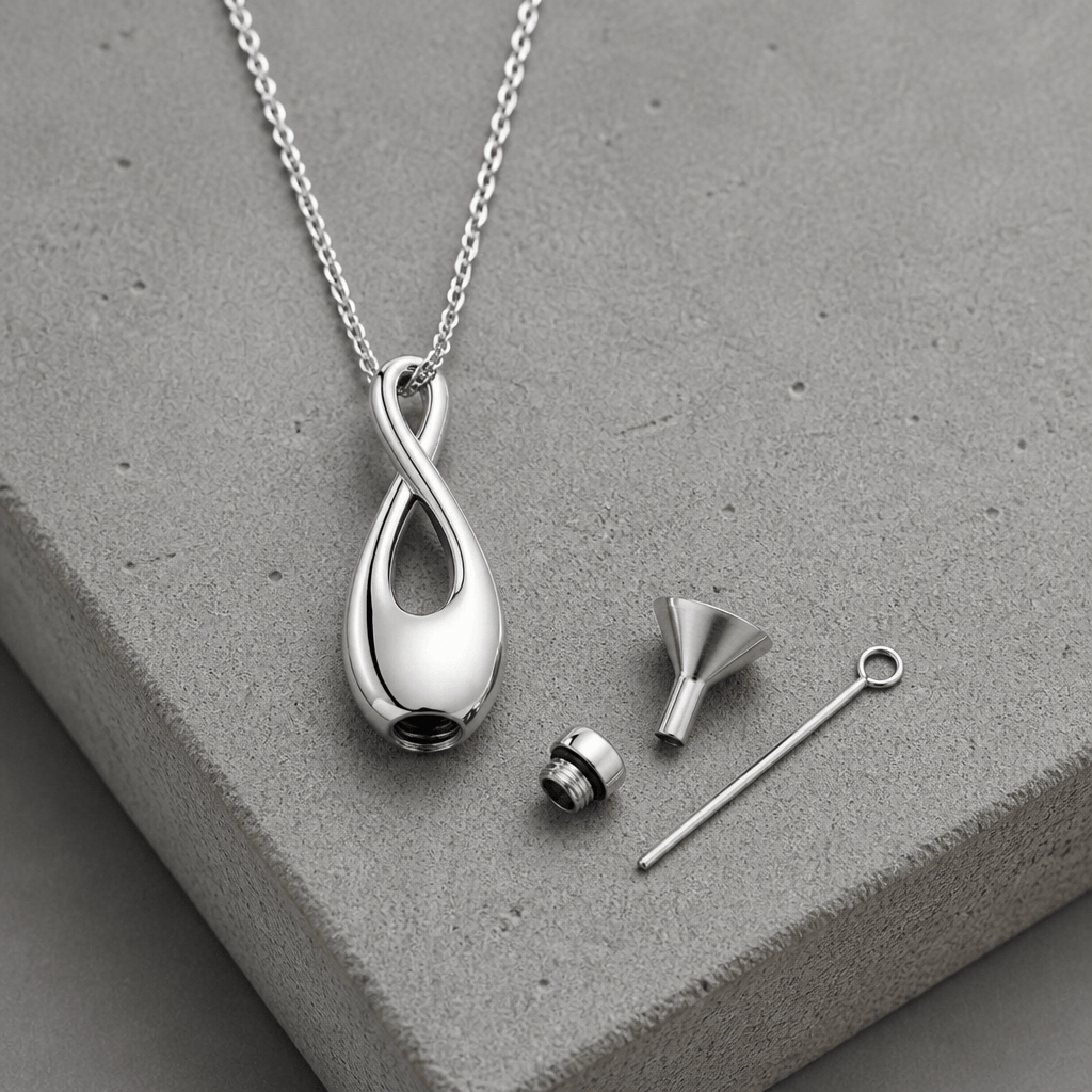 pendentif urne funéraire et son entonoir