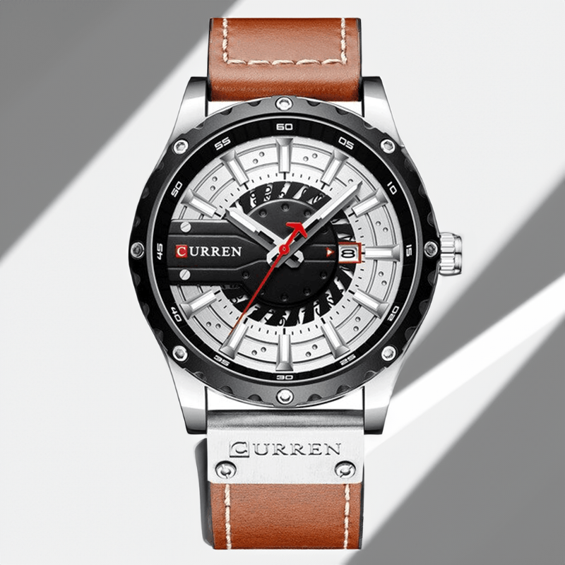 Montre Quartz Bracelet Cuir