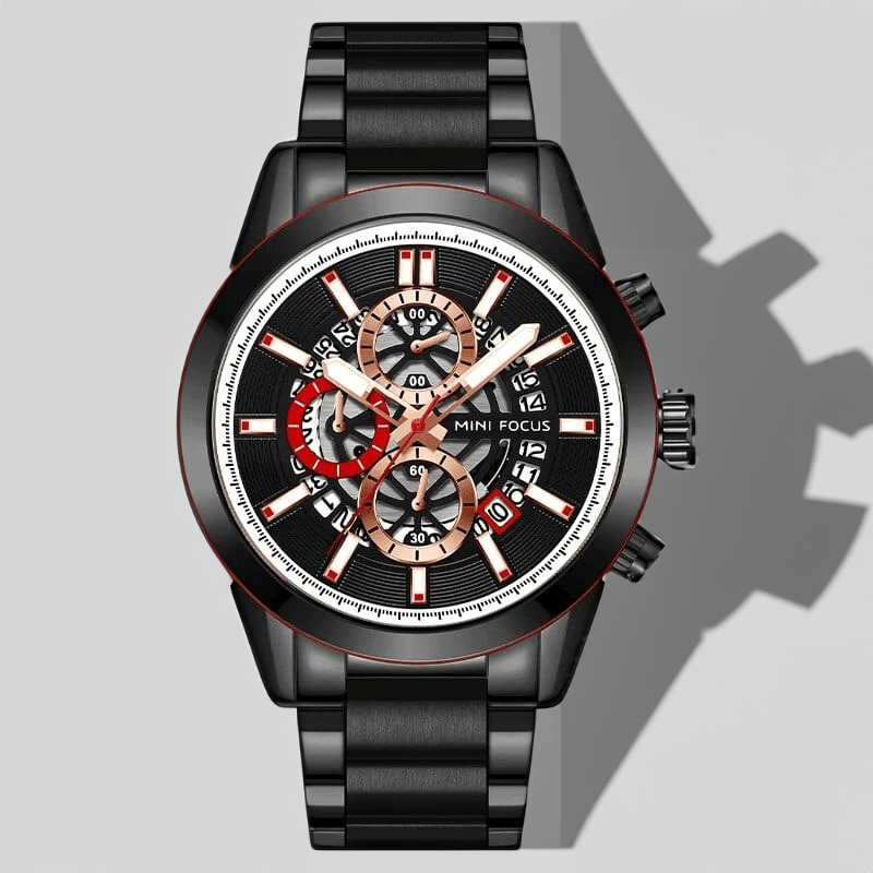 Montre Quartz en Acier et Bracelet Oyster