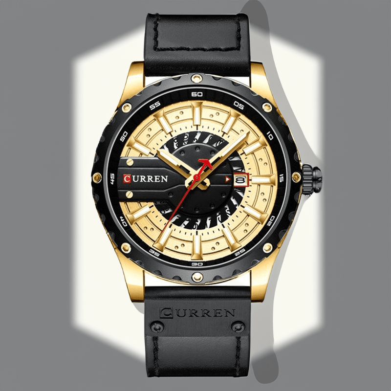 Montre Quartz Bracelet Cuir