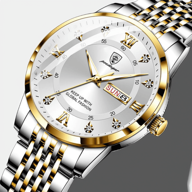 Montre Quartz Analogique Luxe