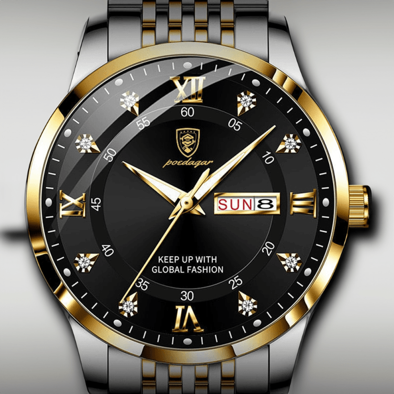 Montre Quartz Analogique Luxe