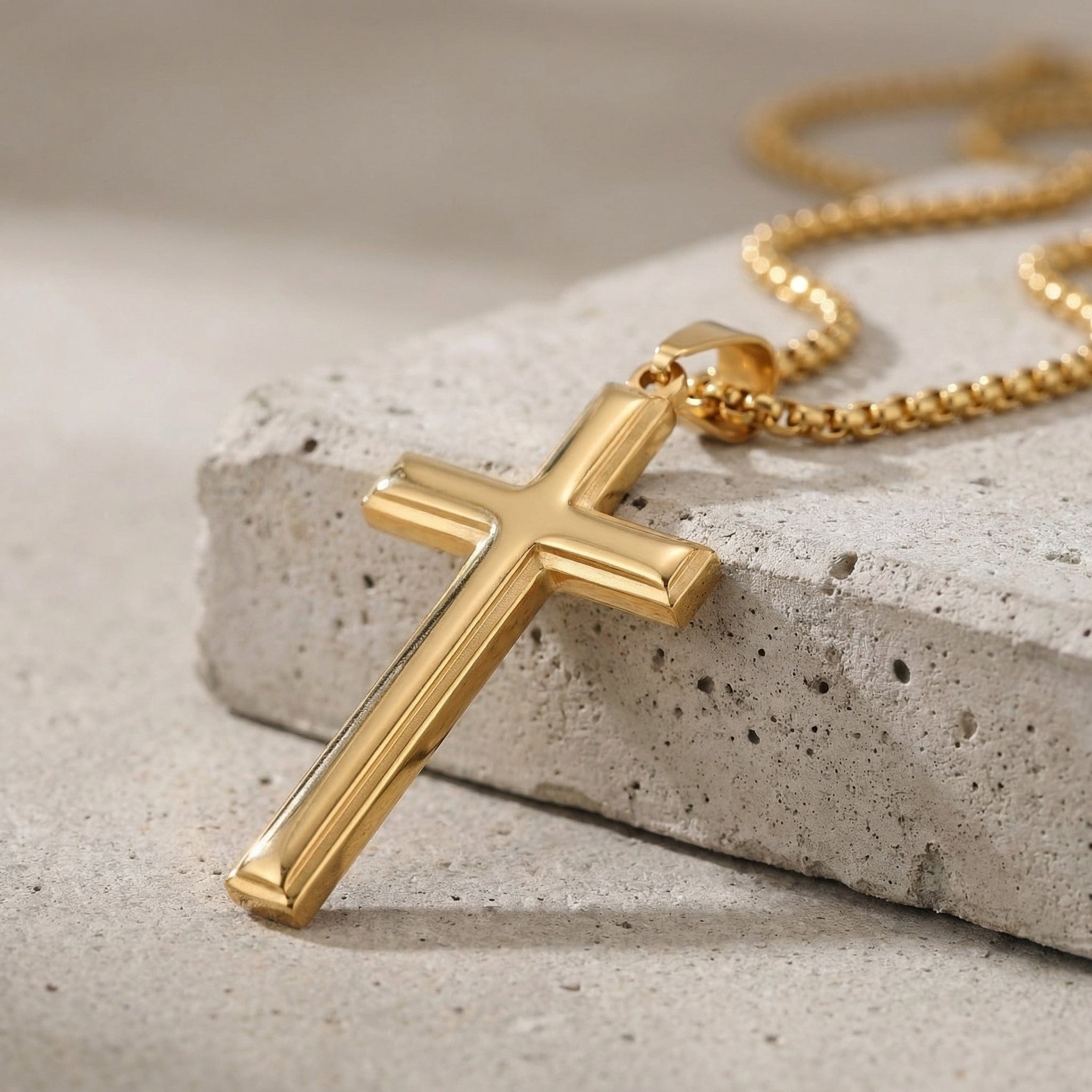 croix en or pour jésus