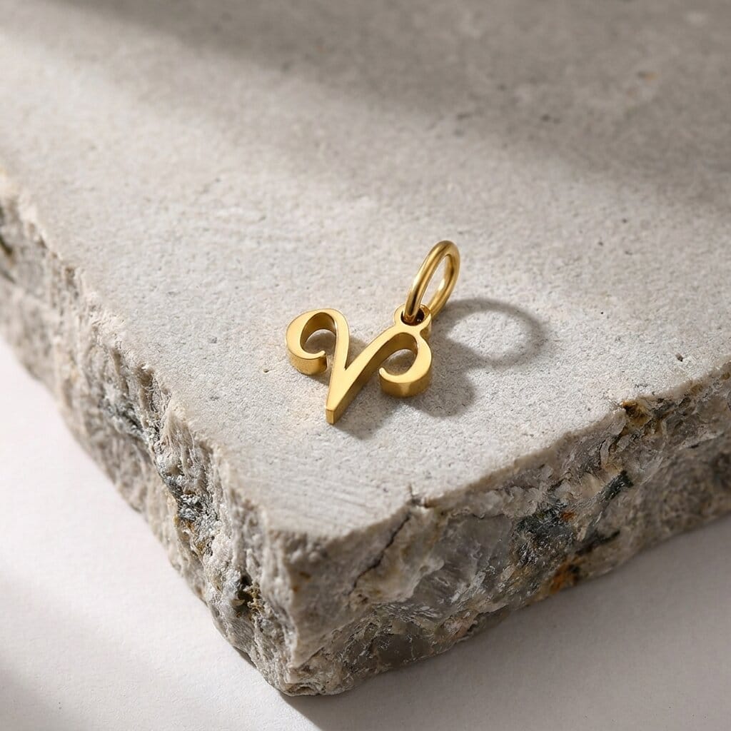 pendentif signe astrologique zodiaque homme bélier