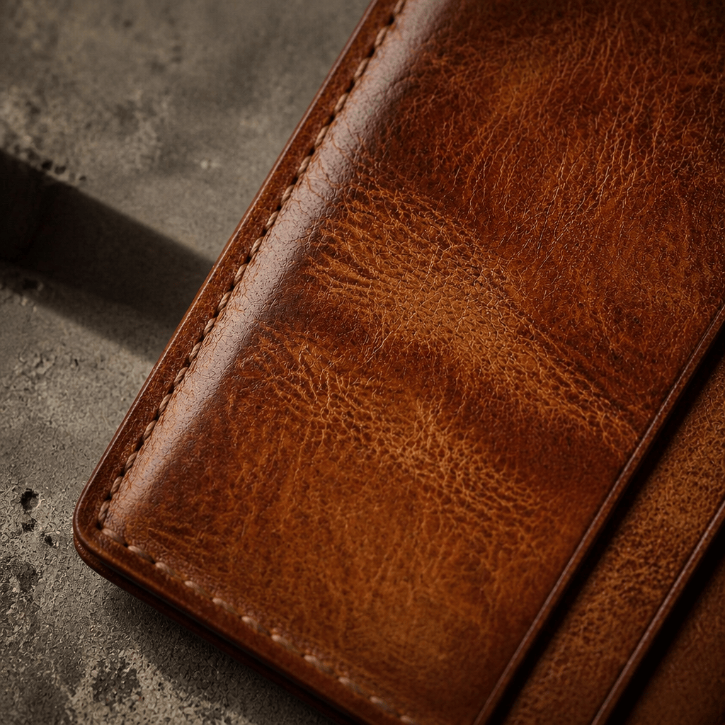 Des Finitions Exemplaires - Porte-Cartes Homme Cuir Véritable Personnalisé à Graver