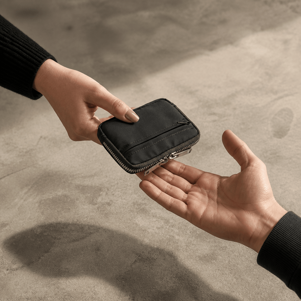Idée cadeau, porte-monnaie porte-carte homme offert à un homme
