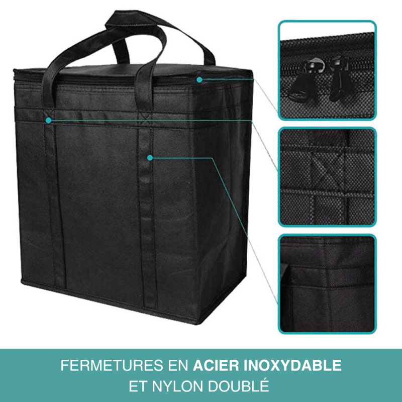 Sac isotherme ou lunch bag grand format