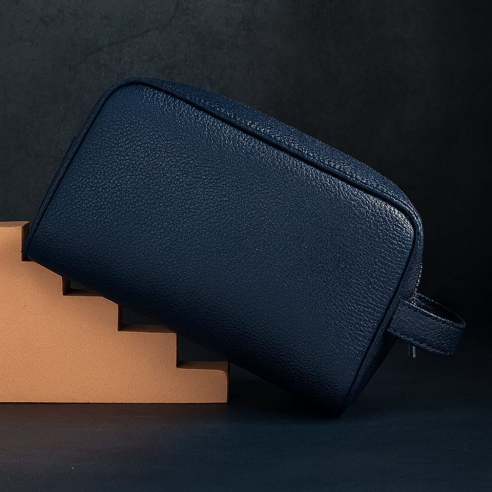 Trousse de toilette homme cuir - Design moderne et pratique