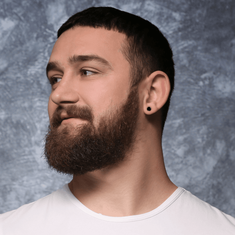 Boucles d'Oreilles Aimants Rondes Noires - Oreilles sans piercing