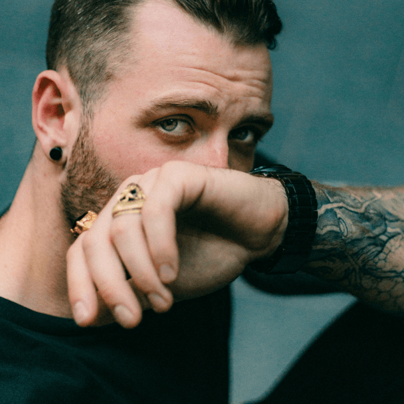 Boucles d'Oreilles Aimants Rondes Noires - Oreilles sans piercing