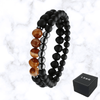 BRACELETS MANTRA EN PIERRES NATURELLES LBDH homme