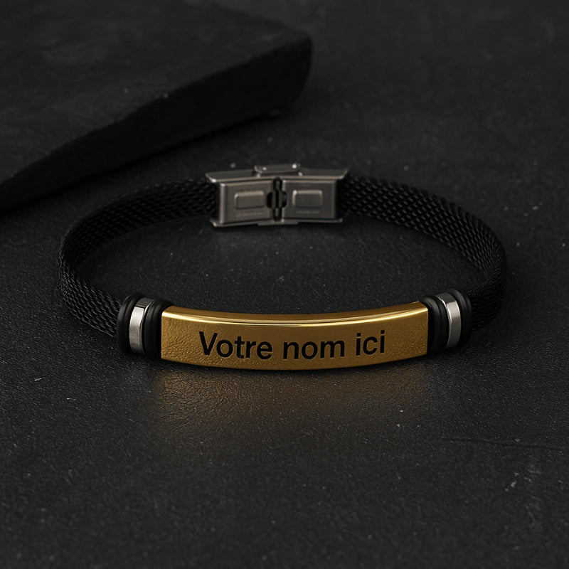 Bracelet Gravé Homme