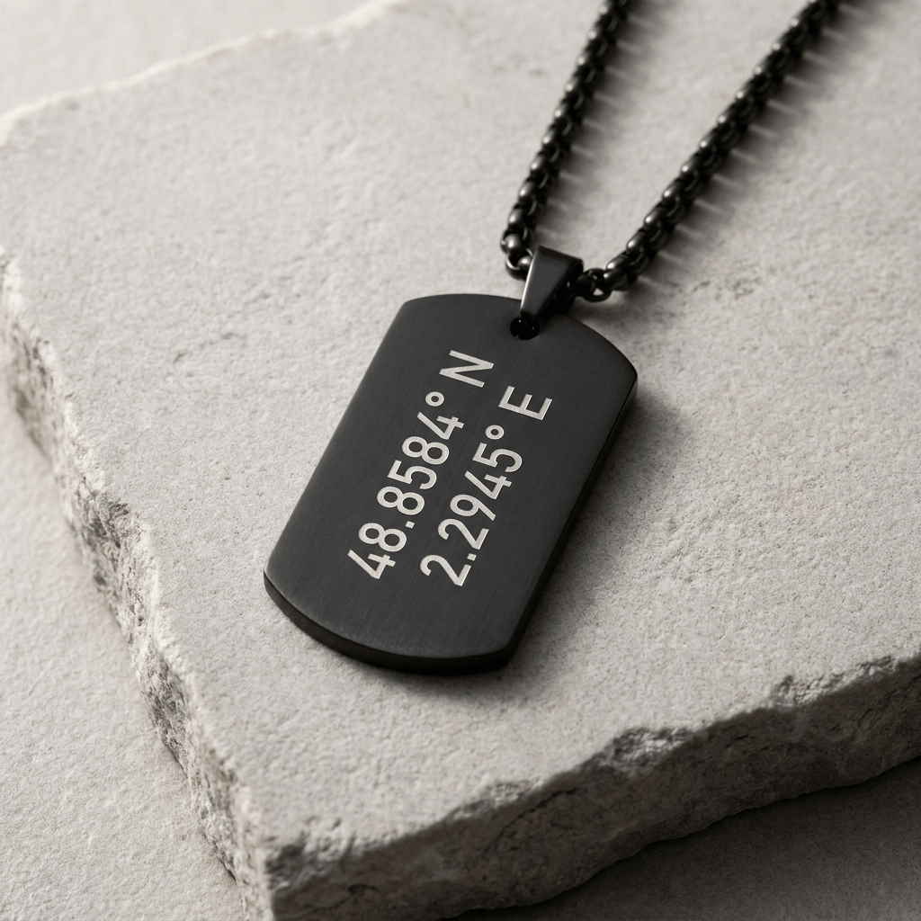 Collier personnalisé Homme