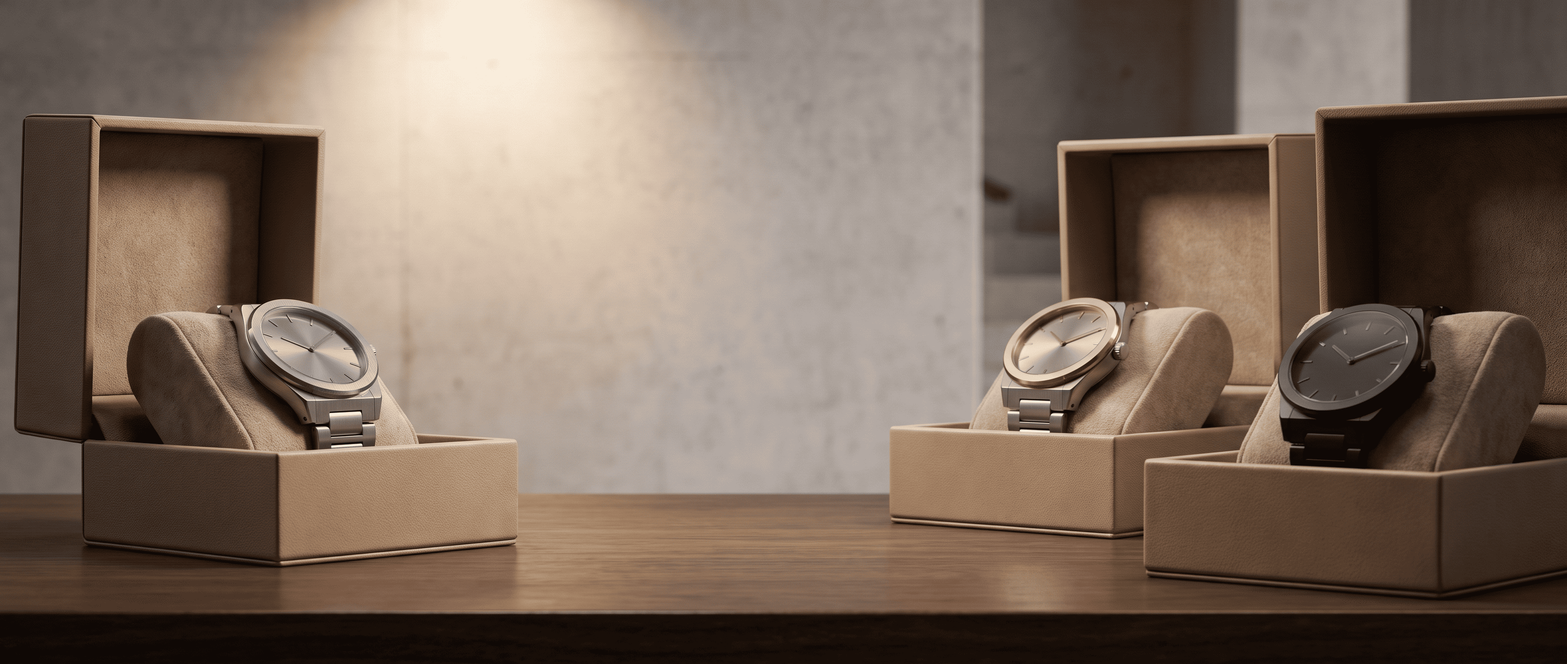 montre-homme-milanaise-acier-bleu