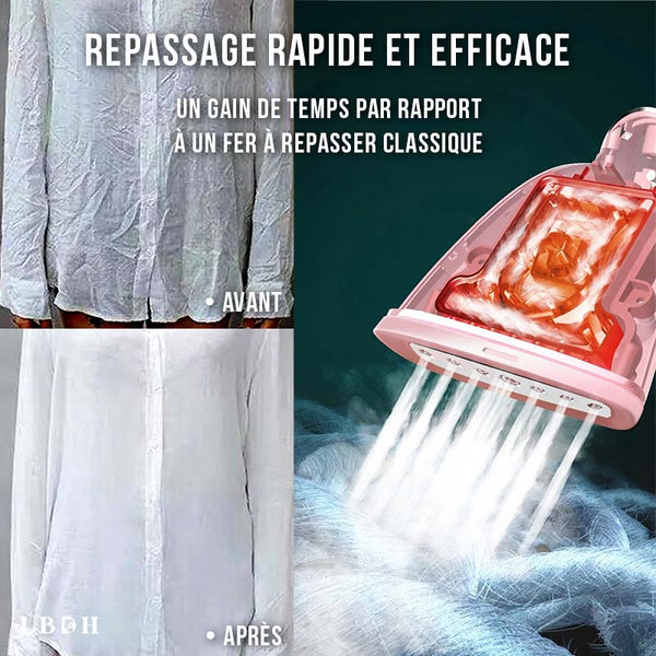 DEFROISSEUR VAPEUR - FER A REPASSER DE VOYAGE