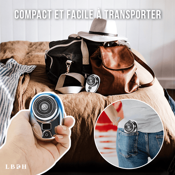 MINI RASOIR ELECTRIQUE AVEC ECRAN LED