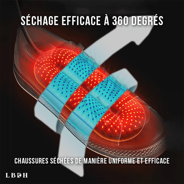 SÈCHE CHAUSSURES ÉLÉCTRIQUE SPÉCIAL HIVER