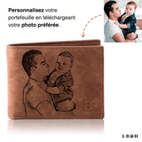 PORTEFEUILLE CUIR PERSONNALISÉ PHOTO