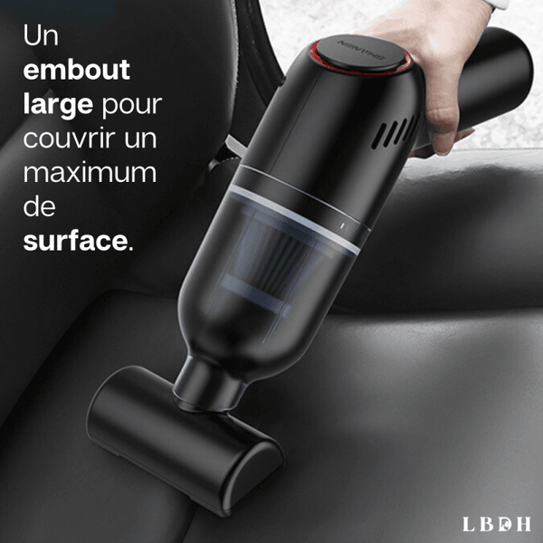 GABRIELLE Aspirateur Voiture Puissant, Aspirateur à Main sans Fil,  Aspirateur de Table Rechargeable avec Filtre Lavable