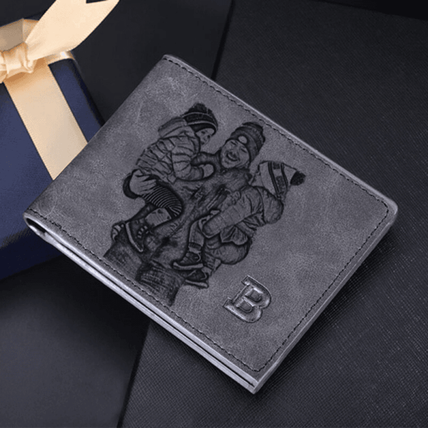 PORTEFEUILLE CUIR PERSONNALISÉ PHOTO