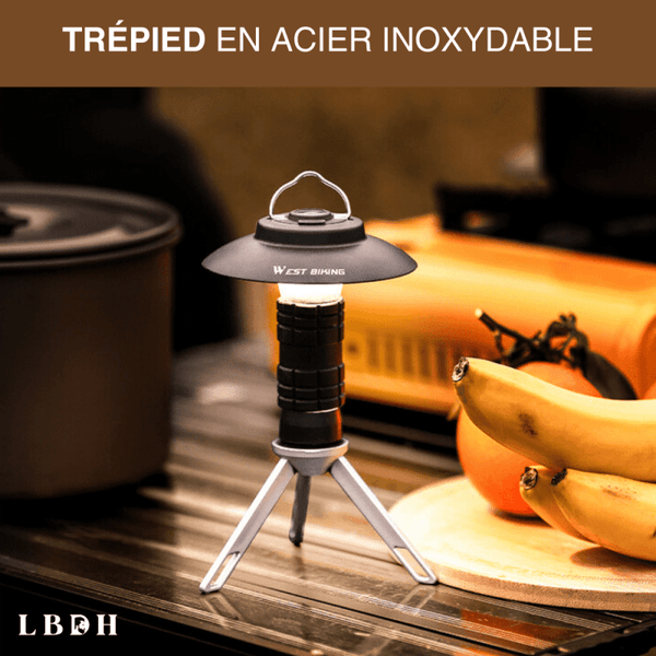 LAMPE CAMPING RECHARGEABLE USB