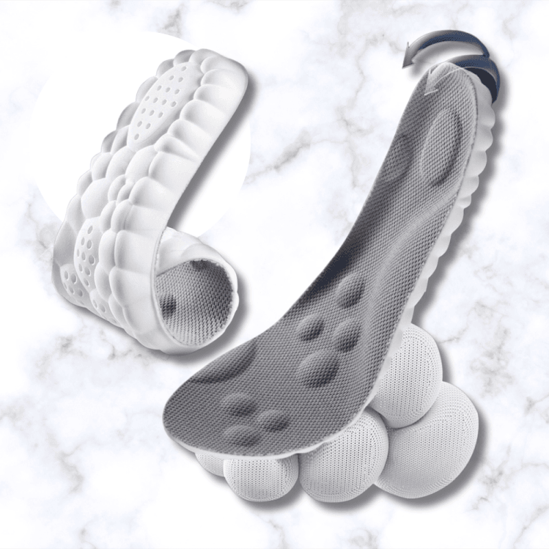 Semelles Acupression Magnétiques - Stimulation Points Pieds Homme Femme