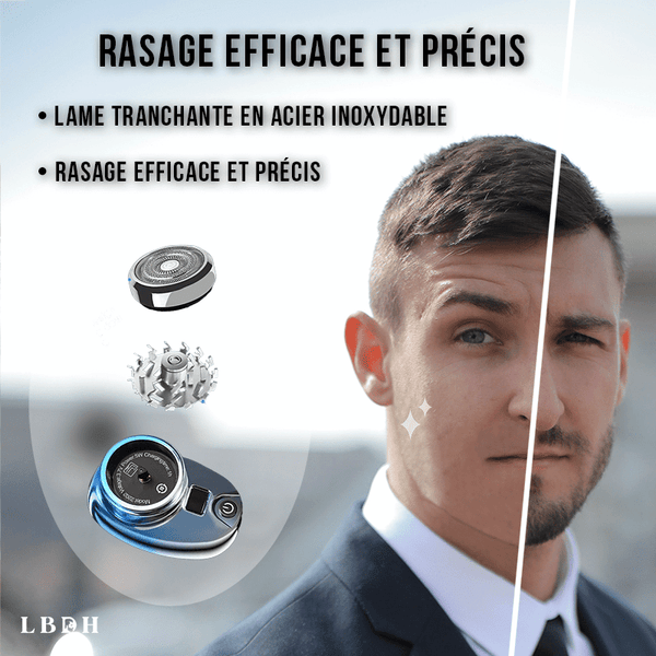MINI RASOIR ELECTRIQUE AVEC ECRAN LED