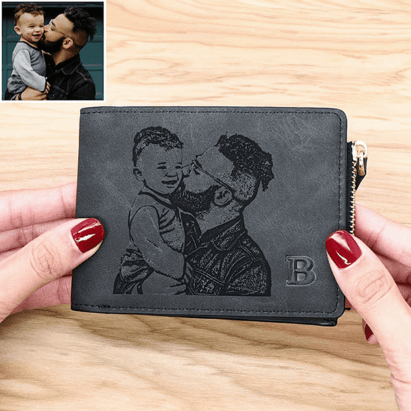 PORTEFEUILLE CUIR PERSONNALISÉ PHOTO