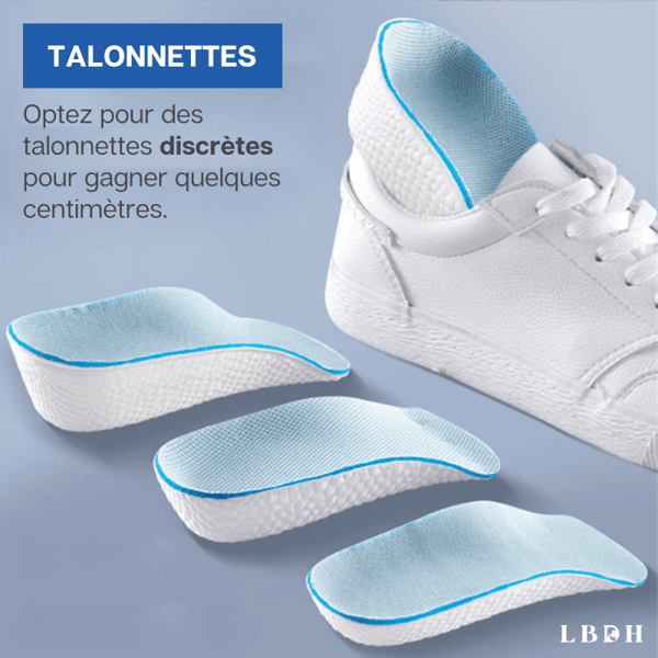Talonnettes semelles grandissantes La Boutique Des Hommes