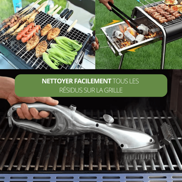 BROSSE BARBECUE NETTOYAGE VAPEUR