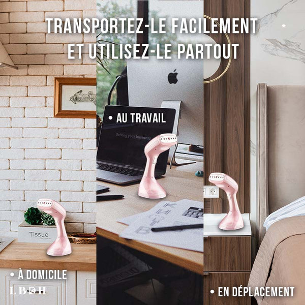 DEFROISSEUR VAPEUR - FER A REPASSER DE VOYAGE
