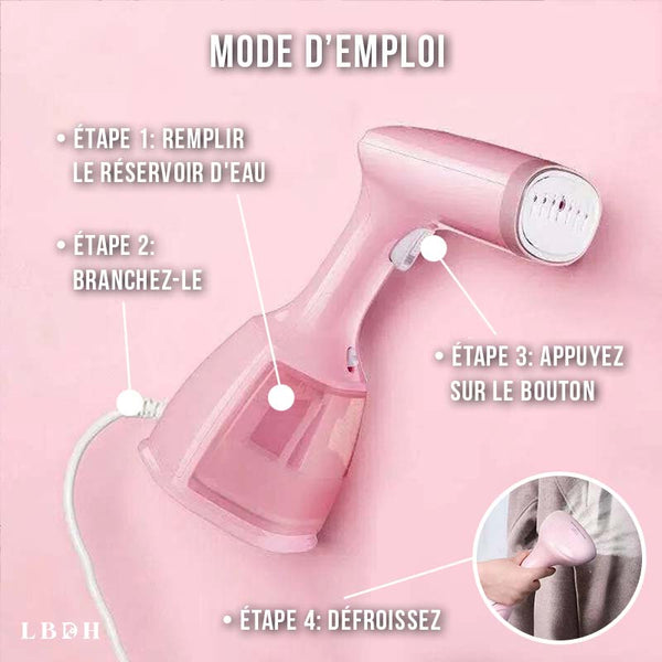 DEFROISSEUR VAPEUR - FER A REPASSER DE VOYAGE