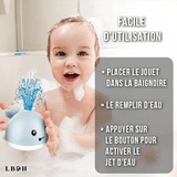 JOUET BAIN BÉBÉ BALEINE INTERACTIVE